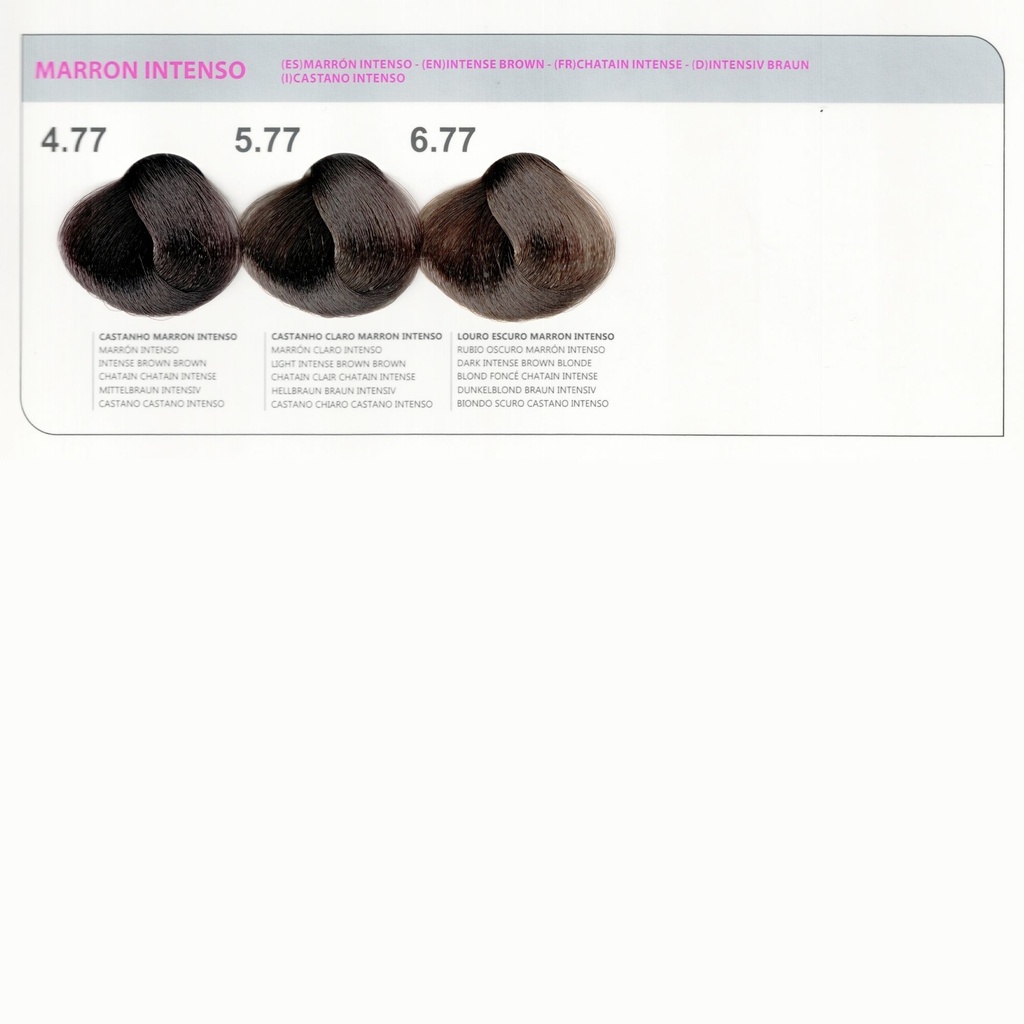 Teinture pour cheveux en crème "Keratin Trendy" Coloration Professionnelle "Violet Hair Cosmetics" 100ml